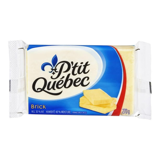 Bloc de fromage brick P'Tit Quebec 270 g