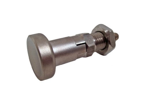 with Lock Nut M16 x 1.5mm Thread Size 26mm Thread Length GN 617 Series Steel Non Lock-Out Type Metric Size Indexing Plunger with Pull Knob 