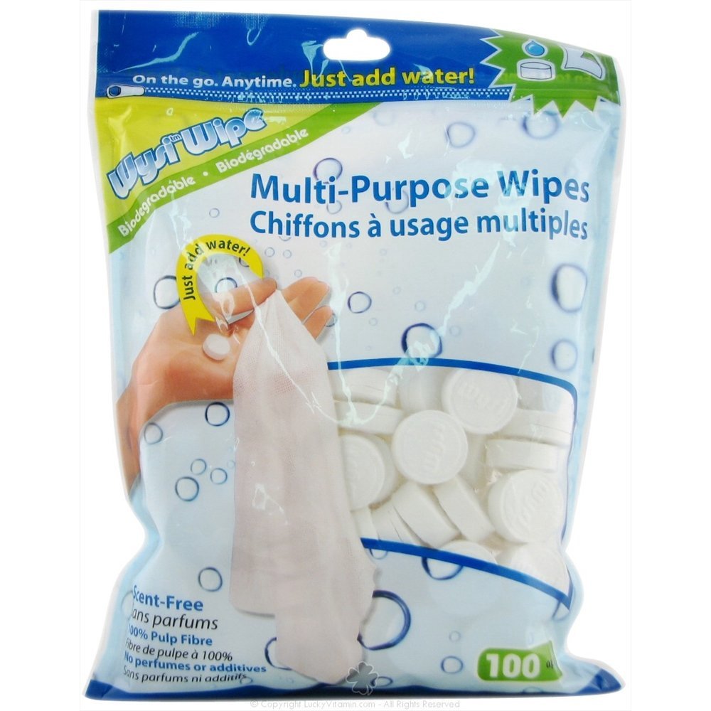 Wysi MultiPurpose ecofriendly Compact Wipes 100 Pack Walmart