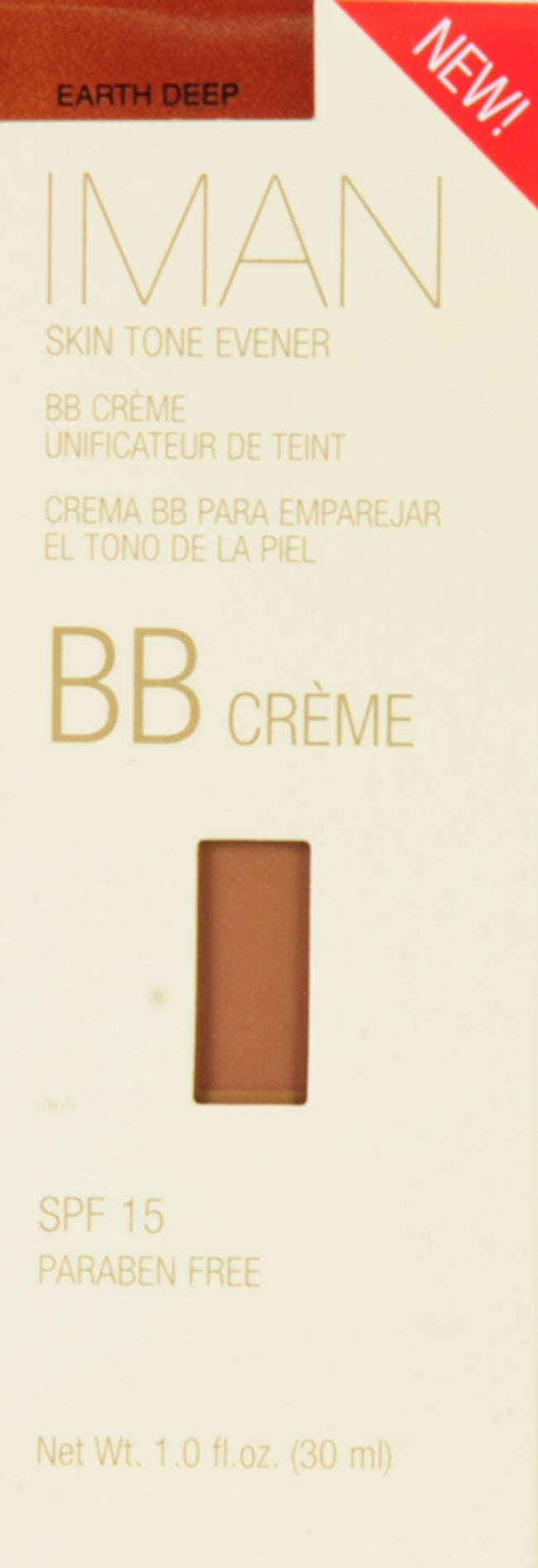 IMAN Skin Tone Evener BB Creme, Earth Deep