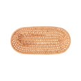 thumbnail image 2 of Small Rattan Bread Basket, Handwoven Narrow Baskets for Storing Flatware, Baguettes, Snack, Fruits at Home or Party (Oval), 2 of 9