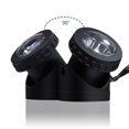thumbnail image 5 of Foco de agua solar de 6 LED con un solo cabezal y dos cabezales, luz de paisaje de bajo voltaje, luz de pecera de bajo consumo, 5 of 5