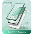 thumbnail image 3 of i-Blason Cosmo Series Case for iPhone 11 Pro 2019 5.8 inch, Slim Full-Body Stylish Protective Case with Built-in Screen Protector(Green), 3 of 6