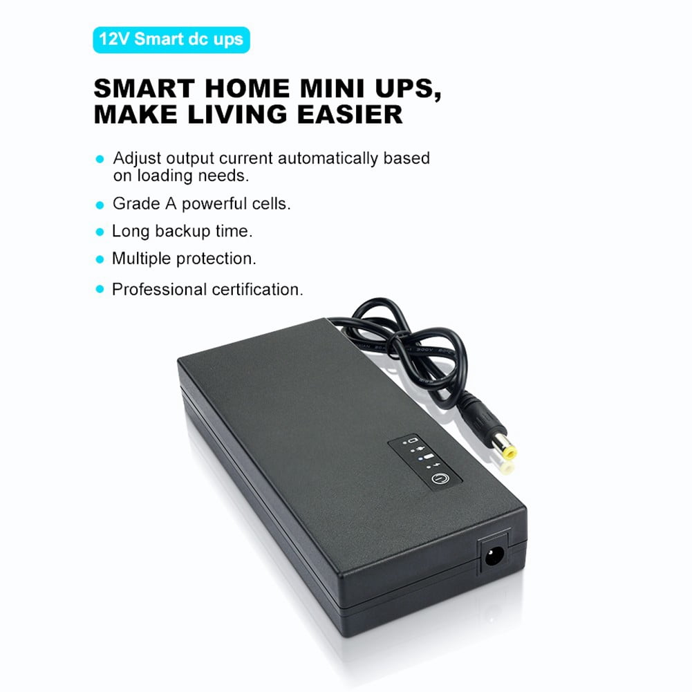 Dc 12V 3A Router Uninterruptible Power Supply With Power Outage Survival Monitor Ups Backup Power Supply With Usb Port Tools