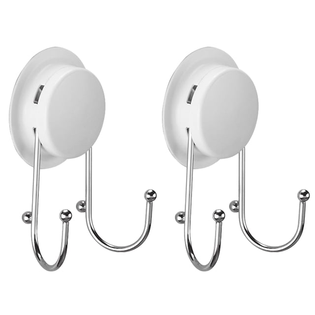 Gancho con ventosa para ducha - Gancho para toalla para baño Gancho para ducha montado en la pared