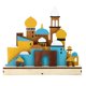 thumbnail image 1 of Centros de mesa para Ramadán, decoración para el festival musulmán del Islam, recuerdos de fiesta Estilo B, 1 of 9