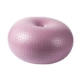 thumbnail image 1 of 1 pieza pelota de fuerza inflable rítmica antiexplosión engrosamiento pelota de fitness pilates donut para entrenamiento oficina , Rosa A, 1 of 6