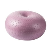 Fitness Bll Strength Piltes Donut Yog Bll for Clssroom Gymnstic Trining Purple A