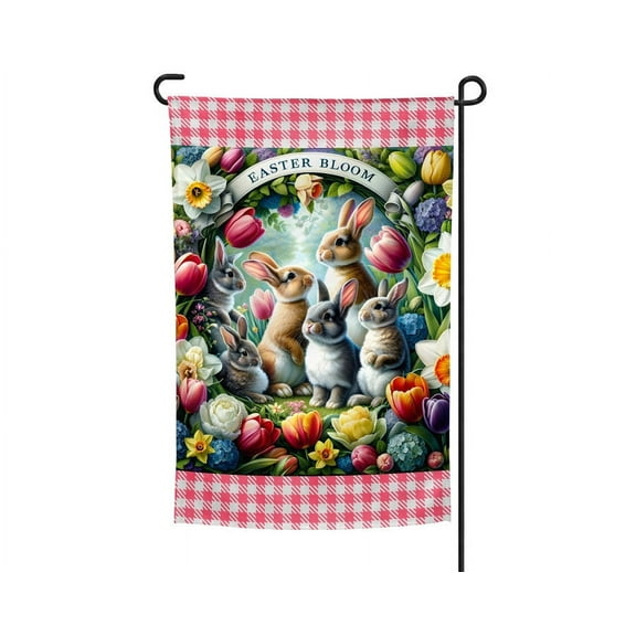 Easter Garden Flag