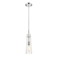 thumbnail image 3 of Z-Lite Monte 1 Light Mini Pendant in Brushed Nickel, 3 of 3
