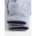 thumbnail image 3 of Scenario Women's Tech Touch Knit Gloves, Medium Grey Heather, 3 of 4