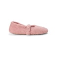 thumbnail image 6 of Dearfoams Cozy Comfort Women's Mary Jane Ballerina Slippers, 6 of 8