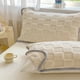 thumbnail image 4 of Funda de almohada de tafetán grueso | Funda de almohada cálida y suave con banda elástica | Toalla de almohada de poliéster de 50 x 80 cm para invierno y frío | Antiestática y lavable a máquina, 4 of 6