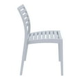 thumbnail image 4 of Compamia Ares Outdoor Patio Dining Chair in Silver Gray, 4 of 6