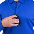 thumbnail image 4 of Propper Men’s I.C.E. Performance Long Sleeve Polo Shirt-Cobalt Blue,Sizes Upto 8XL, Breathable, Moisture-Wicking, Pen Pocket, Sunglass Loop, 4 of 8