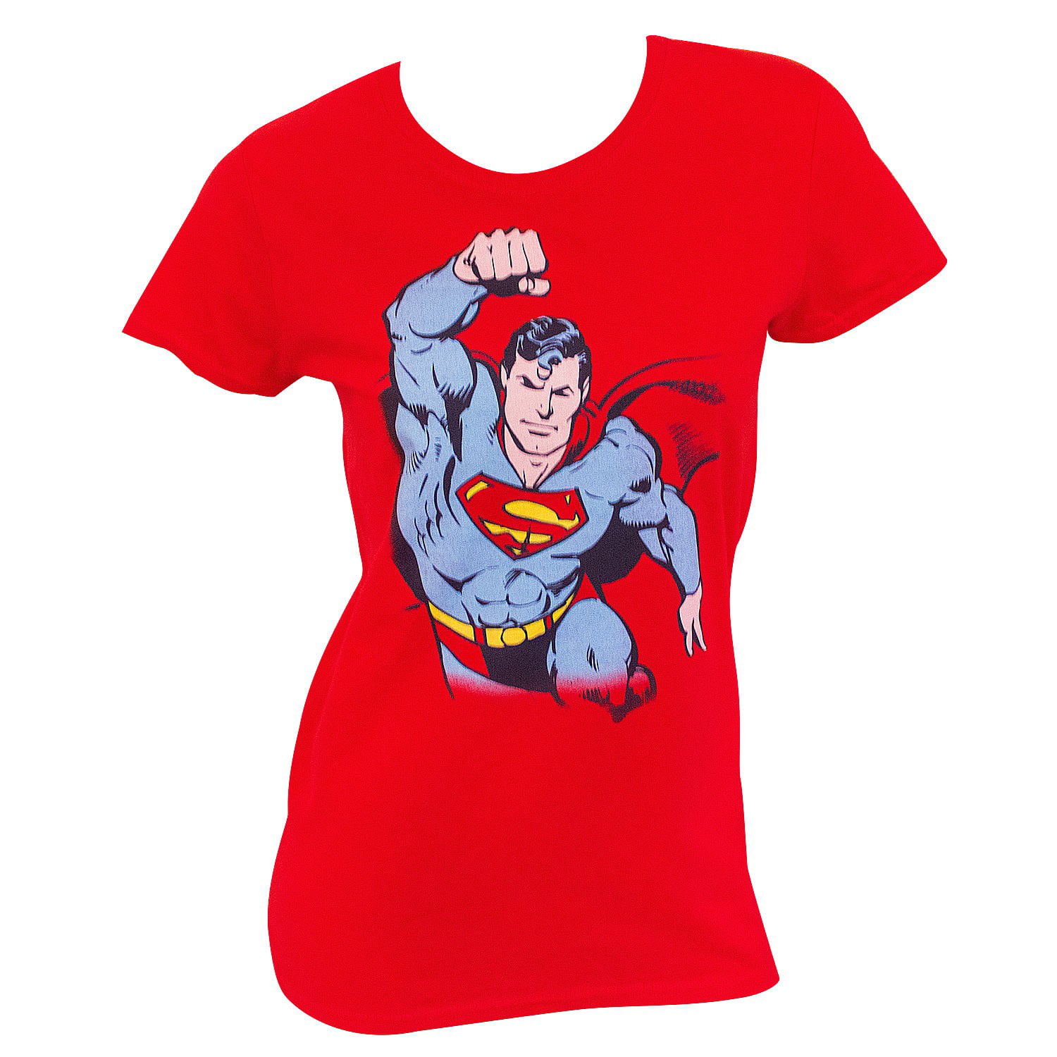 superman t shirt red