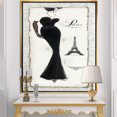 thumbnail image 3 of Elegance Glam Paris Diva I - Toile Encadrée Mode, 3 of 3