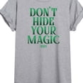 thumbnail image 3 of Wicked - Dont Hide Your Magic - Women's Oversized Graphic T-Shirt, 3 of 5
