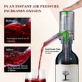 thumbnail image 3 of Aireador de vino eléctrico, decantador de vino, dispensador automático de vino, dispensador de vino, el mejor regalo para los amantes del vino o para uso personal., 3 of 5