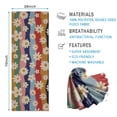 thumbnail image 2 of Pioneer Flower Floral Print Pattern Hot Yoga Mat Towel Non Slip for Hot Yoga - Quick-Drying Yoga Mat Cover with 4 Corner Pockets with Travel Bag - Hot Yoga Towel Non Slip 74"x26", 2 of 6