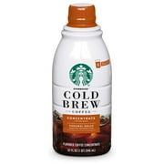 Starbucks - COLD BREW Coffee Concentrate - Multi-Serve, Simply Add Water, Same Used in Stores - Caramel Dolce, 32 FL OZ
