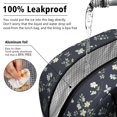 thumbnail image 5 of Womens Pioneer Flower Floral Print Pattern Lunch Box for Work,Insulated Lunch Bag for Women,Loncheras Para Mujer,Leakproof Adult Lunch Bag for Work,Beach,Travel,Picnic,Camping, 5 of 6