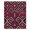Black, Pattern 8, variant on ODIKA 4'x6' Machine Washable Non-Slip Area Rug, Oriental Burgundy High Traffic Rug, Pink, 1014810