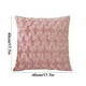 thumbnail image 3 of Fundas para cojines 18x18 pulgadas | Fundas decorativas de cojines decorativas de rosa | Material de nylon de spandex | Suave, resistente al desvanecimiento | Acento moderno para sofá, sofá, salón, 3 of 7