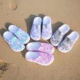 thumbnail image 4 of Zapatillas con agujeros estampados grandes, calzado para jardín suave y ligero para mujer, nuevas zapatillas de playa EVA, zapatos de agua para hombre, 4 of 5