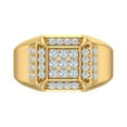 thumbnail image 3 of 3/4 Carat Men Diamond Wedding Band Ring in 14K Yellow Gold(Ring Size 13.5), 3 of 6