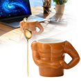 thumbnail image 1 of Protein Shaker Bottle With Mixing Spoon And Secure Lid For Gym Workout And Sports Nutrition, 1 of 6