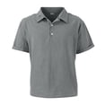 thumbnail image 4 of Kcolen Men's Solid Color Polo Shirt Short Sleeve Collared Casual Business Basic Tee Lightweight Button T-Shirts Summer Tops, 4 of 6