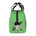 thumbnail image 3 of One Piece Zoro Insulated Lunch Box Reusable Thermal Cooler Lunch Bag Work Food Picnic Container Tote Bags, 3 of 10