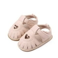 thumbnail image 2 of JSCDRPDWL Baby Girl Sandals Girls' Hollow Slippers for Toddlers Out Love First Walkers Toddler Princess Single Sandals Gift for A 4 Year Old Girl Regalos Para Ni?As De 4 A?Os Boys Size 2 Shoes Boys, 2 of 6