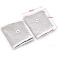 thumbnail image 2 of Accesorios de bucle conductor de hilo plateado de tela ajustable para masajeador de dedos TENS Stim TCFAFA, 2 of 5