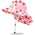 thumbnail image 1 of Toddler Baby Sun Hat Kids Summer UPF 50+ for Boys Girls Adjustable Beach Hats with Bucket Wide Brim Age 1-7 Years, 1 of 5