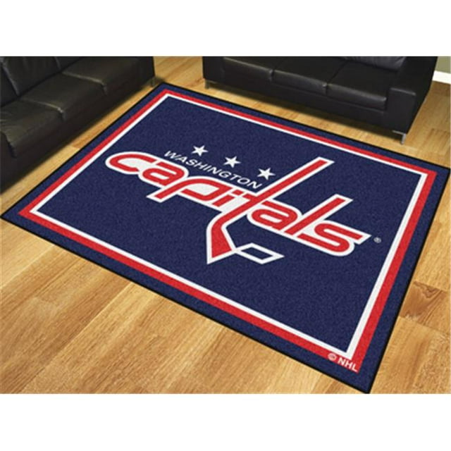 FanMats 17531 8 x 10 ft. Washington Capitals Rug