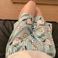 thumbnail image 1 of Pantalones de casa de dibujos animados de verano para mujer, pantalones cortos sueltos casuales que se pueden usar afuera en verano, nuevos pijamas Xiaoxin home Kitty, 1 of 3