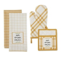 Honey Gold Home Sweet Farmhouse Kitchen (Set of 4)