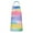 Colorful Watercolor Stripe, variant on Rainbow Tie Dye Mandala Pattern Apron-Garden Aprons for Women with Pockets-Cotton Linen Waterproof Kitchen Cooking Gardening Aprons Adjustable for Kitchen,Cooking,BBQ and Salon 33x27 Inch