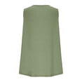 thumbnail image 6 of FDGIU ‌‌‌‌‌‌‌2026 Women's Sleeveless Loose Casual V Neck Tank Tops Summer Tunic Blouse Shirts Soft Lightweight Basic Tops for Women Daily Outfits, 6 of 7