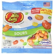 Jelly Belly Sugar-Free Sour Original Gourmet Jelly Beans, 2.8 Oz Packet