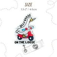 thumbnail image 2 of Cute Silly Goose Badge Reels 9PC Set – Funny & Adorable Nurse Badge Reel for Work, Perfect Funny Gift for Nurses, Teachers, Office Workers, and Anyone Who Loves Whimsical Accessories!, 2 of 6