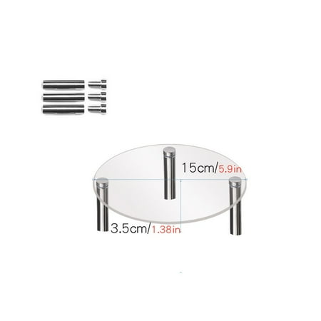 

Acrylic Cake Stand Cake Holder Plate Cupcake Stand Dessert Table Display Set