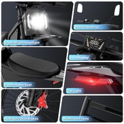Electric Dirt Bike for Adults,Peak 3000W 38mph Electric Motorcycle,60V 35Ah Max 100+ Miles,25’’*3.0’’ Off Road Tire,Anti-Theft Mountain Bike