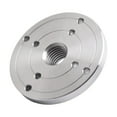 thumbnail image 6 of Wood Lathe Face Plate Fit 1-8Tpi Thread Turning Machine Chuck Flange Faceplate 4Inch, 6 of 9