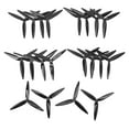 thumbnail image 2 of Hélice Para Drones 10 Pares 7040 Policarbonato Duradero De 3 Palas, 2 of 7