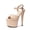 Nude, variant on Women's 7-Inch Platform Heels, Stiletto Ankle-Strap Sexy Pole Dancing Exotic High Heel Shoes for Party & Club, Black 7