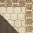 thumbnail image 6 of Nourison Reversible Indoor Outdoor Geometric Natural 6' x 9'Area Rug (6x9), 6 of 10