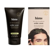Hims Under Cover Hair Color & Conditioner for Men Semi Permanent Blends Grays, Black, 5 fl oz